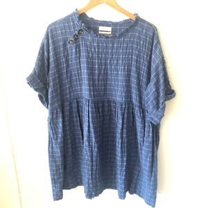 UO Dina Button-front frock dress